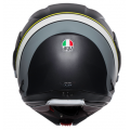 AGV Κράνος Compact-ST Boston Black Matt/Grey/Yellow ΚΡΑΝΗ