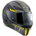 AGV Κράνος Compact-ST Seattle Matt Black/Silver/Yellow Fluo ΚΡΑΝΗ
