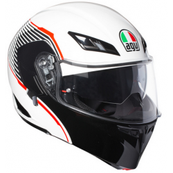 AGV Κράνος Compact-ST Vermont White/Black/Red