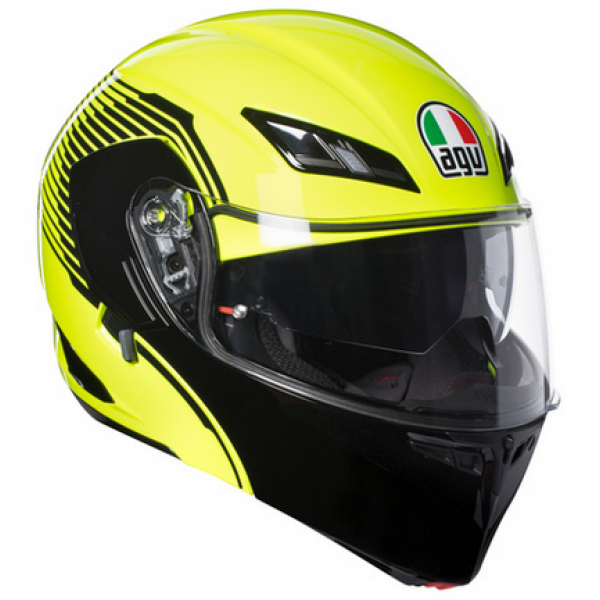 AGV Κράνος Compact-ST Vermont Yellow Fluo/Black ΚΡΑΝΗ