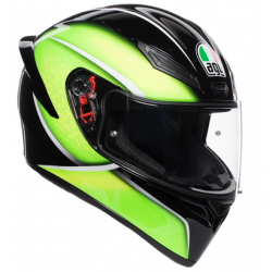 AGV Κράνος K1 Multi Qualify Black/Lime