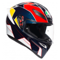 AGV Κράνος K1 Multi Pitlane Blue/Red/Yellow ΚΡΑΝΗ