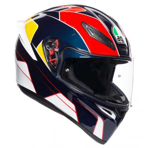 AGV Κράνος K1 Multi Pitlane Blue/Red/Yellow ΚΡΑΝΗ
