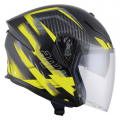 AGV Κράνος K5 JET Urban Hunter Matt Black/Yellow ΚΡΑΝΗ
