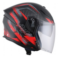 AGV Κράνος K5 JET Urban Hunter Matt Black/Red ΚΡΑΝΗ