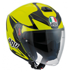 AGV Κράνος K5 JET Treesixty Yellow Fluo/Black