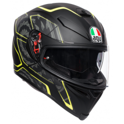 AGV Κράνος K5 S SV Tornado Black/Yellow Fluo
