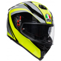 AGV Κράνος K5 SV Typhoon Black/Grey/Yellow Fluo ΚΡΑΝΗ