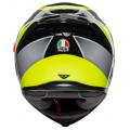 AGV Κράνος K5 SV Typhoon Black/Grey/Yellow Fluo ΚΡΑΝΗ