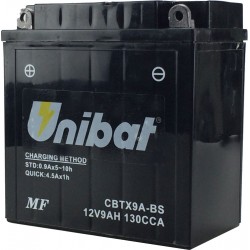 Unibat Μπαταρία CBTX9A-BS (YB9-B)