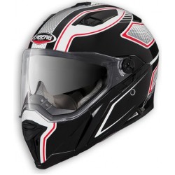 Caberg Κράνος Stunt Blade Μαύρο/Άσπρο/Κόκκινο