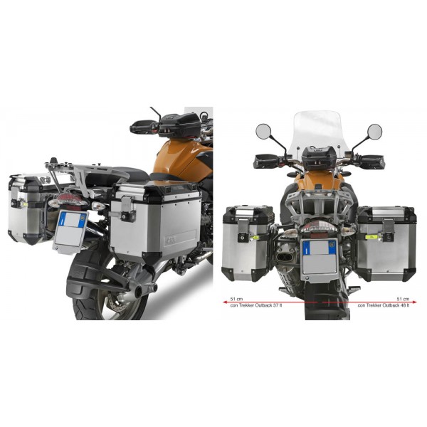 Givi PL684CAM βάσεις πλαινών βαλιτσών για ΟΒΚ R 1200 GS ΒΑΛΙΤΣΕΣ / ΒΑΣΕΙΣ / TANKBAG