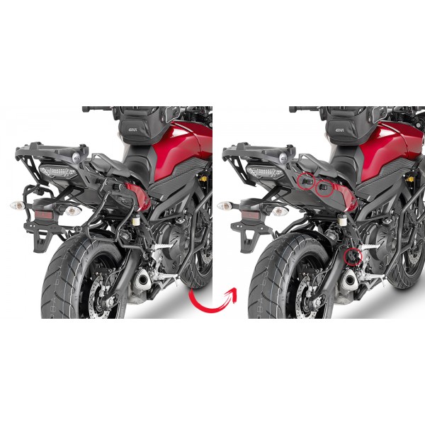 Givi Βάσεις Πλαϊνών Βαλιτσών V35 PLXR2122 για Yamaha MT-09 Tracer '15 ΒΑΛΙΤΣΕΣ / ΒΑΣΕΙΣ / TANKBAG