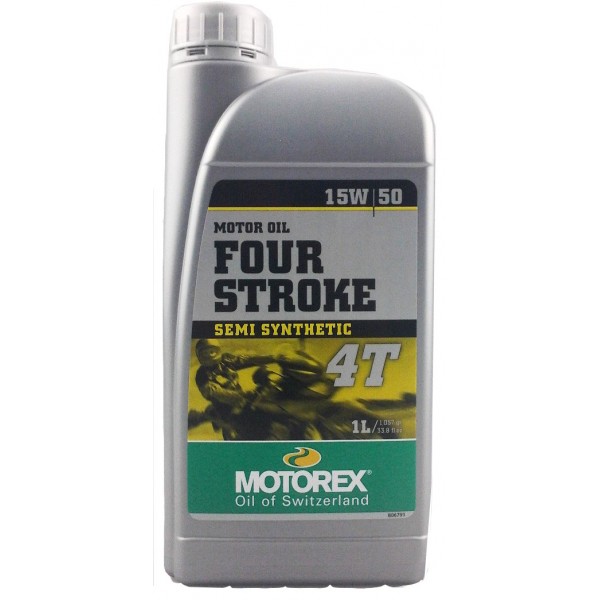 Motorex Λάδι 4Τ 15W/50 4 Stroke Ημισυνθετικό ΛΙΠΑΝΤΙΚΑ & ΚΑΘΑΡΙΣΤΙΚΑ