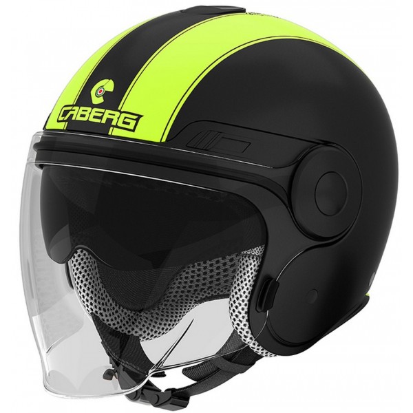 Caberg Κράνος Uptown Legend Black Matt/Fluo ΚΡΑΝΗ