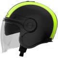 Caberg Κράνος Uptown Legend Black Matt/Fluo ΚΡΑΝΗ