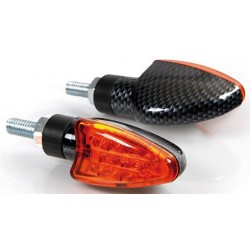 LAMPA ORANGE ARROW ΣΕΤ ΦΛΑΣ LED CARBON LOOK