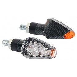 LAMPA TUAREG ΣΕΤ ΦΛΑΣ LED CARBON LOOK