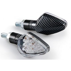 LAMPA PENTA ΣΕΤ ΦΛΑΣ LED CARBON LOOK