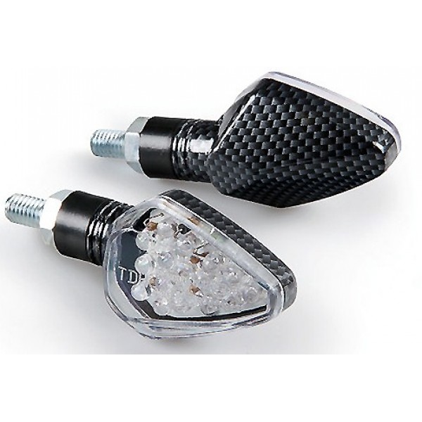LAMPA PENTA ΣΕΤ ΦΛΑΣ LED CARBON LOOK