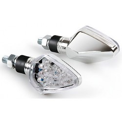 LAMPA PENTA ΣΕΤ ΦΛΑΣ LED ΝΙΚΕΛΟ