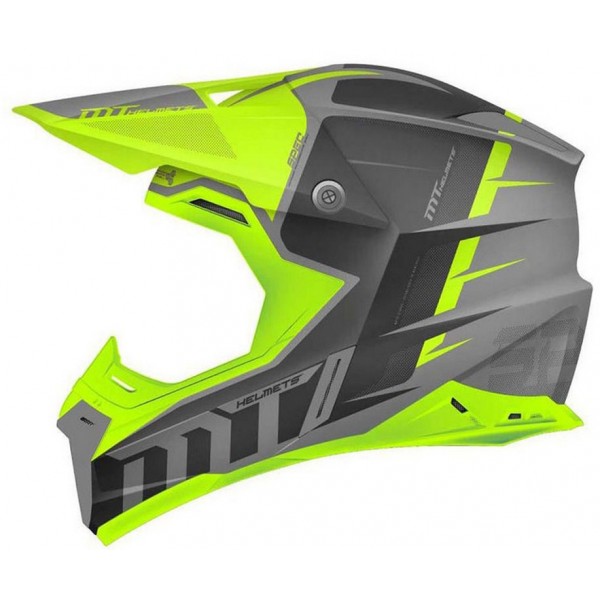 MT Κράνος Synchrony Spec Τιτανιο / Fluo ΚΡΑΝΗ