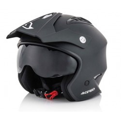 Acerbis Κράνος Jet Aria_22569 ματ μαύρο