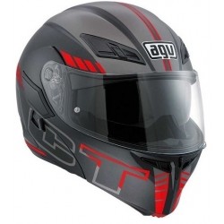 AGV Κράνος Compact-ST Seattle Γκρι/Κόκκινο