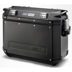 Givi Βαλίτσα Trekker Outback Αριστερή Μαύρη OBK37ALB