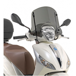 Givi Ζελατίνα Φυμέ Κοντή για Piaggio Medley 5612S