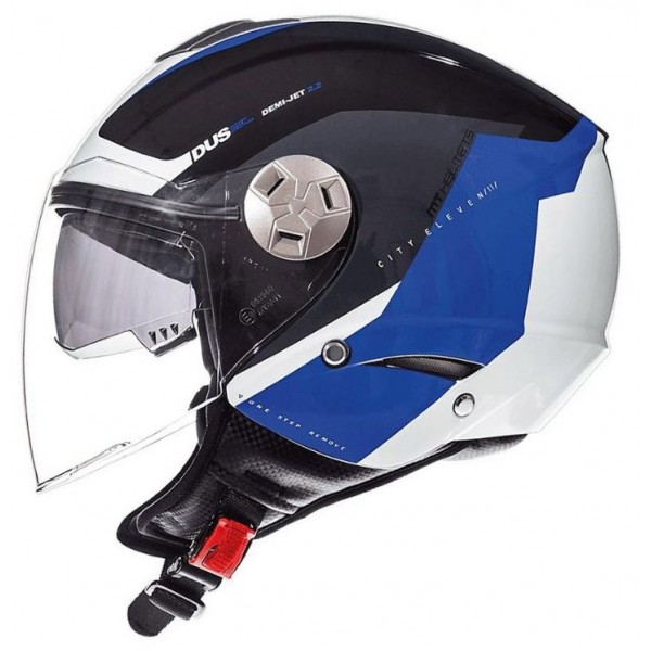 MT Κράνος City Eleven SV Spark C2 Gloss Pearl Μπλε ΚΡΑΝΗ