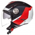 MT Κράνος City Eleven SV Spark C1 Gloss Pearl Κόκκινο Jet / Open