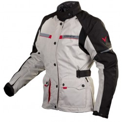Nordcap Μπουφάν Arcadia Lady Light Γκρί-Κόκκινο