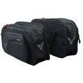 Nordcap Πλαϊνά Σαμάρια Cargo II Μαύρο/Κόκκινο 40lt ΒΑΛΙΤΣΕΣ / ΒΑΣΕΙΣ / TANKBAG