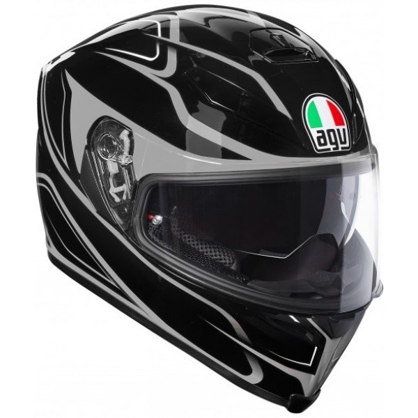 AGV Κράνος K5 S Magnitude Black/Silver ΚΡΑΝΗ