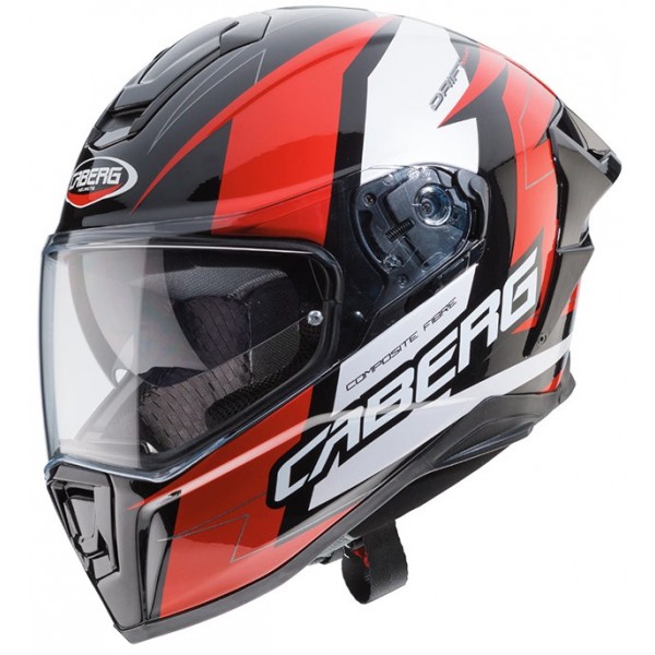 Caberg Κράνος Drift Evo Speedster Μαύρο/Κόκκινο/Άσπρο ΚΡΑΝΗ