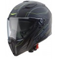 Caberg Κράνος Jackal Supra Μαύρο Ματ / Ανθρακί / Fluo ΚΡΑΝΗ