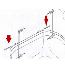 GIVI Πύρος Μεντεσέ Z635R για Βαλίτσες E470/E30/E350
