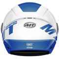 MT Κράνος City Eleven Gloss Άσπρο/Μπλε ΚΡΑΝΗ