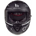 MT Κράνος Thunder 3 SV Board Μαύρο Ματ - Άσπρο ΚΡΑΝΗ