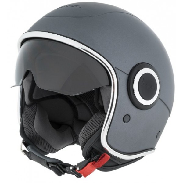 Vespa Κράνος VJ1 Γκρι Τιτάνιο 707/C ΚΡΑΝΗ