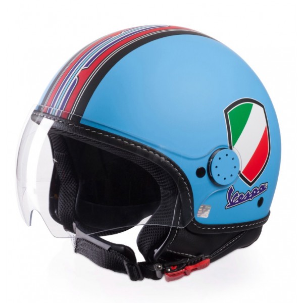 Vespa Κράνος V-Stripes Γαλάζιο  ΚΡΑΝΗ