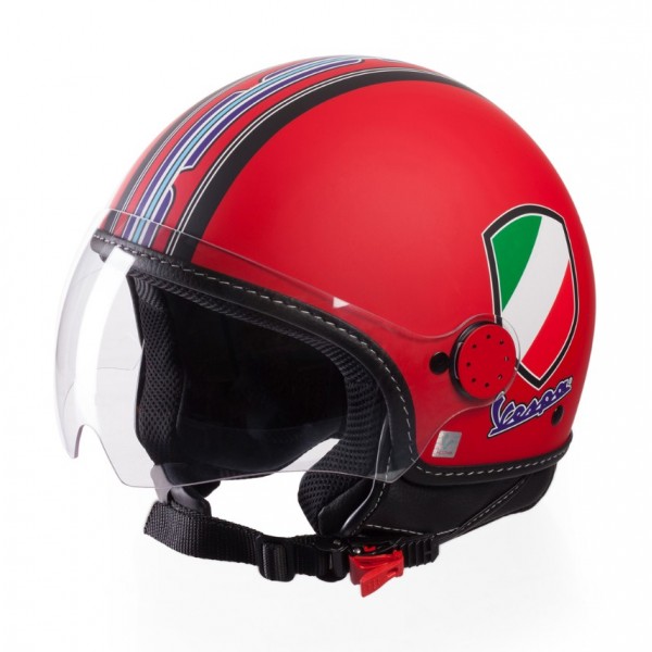 Vespa Κράνος V-Stripes Κόκκινο  ΚΡΑΝΗ