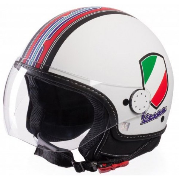 Vespa Κράνος V-Stripes Λευκό ΚΡΑΝΗ