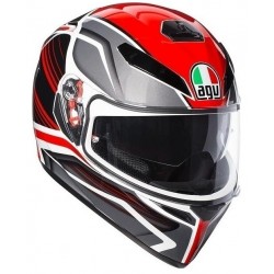 AGV  Κράνος K3 SV Proton Γκρι/Κόκκινο Pinlock