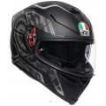 AGV Κράνος K5 S SV Tornado Black/Silver ΚΡΑΝΗ