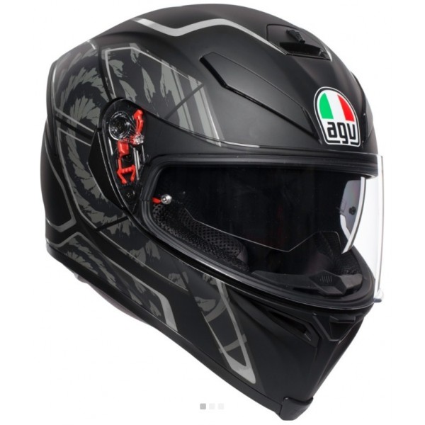 AGV Κράνος K5 S SV Tornado Black/Silver ΚΡΑΝΗ