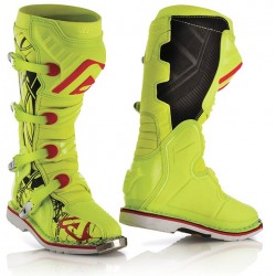 Acerbis Μπότες  21596.443 X-PRO V Fluo Κίτρινο Vibram® Σόλα