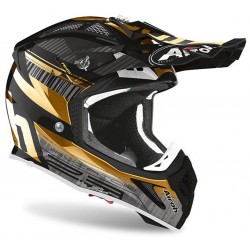 Airoh Κράνος Aviator 2.3 Novak Chrome/Χρυσό
