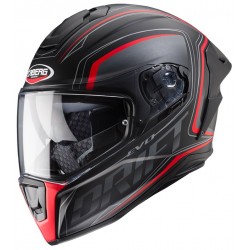 Caberg Κράνος Drift Evo Integra Μαύρο Ματ/Ανθρακί/Κόκκινο Fluo